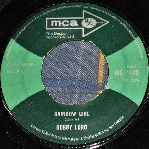 last ned album Bobby Lord - Rainbow Girl