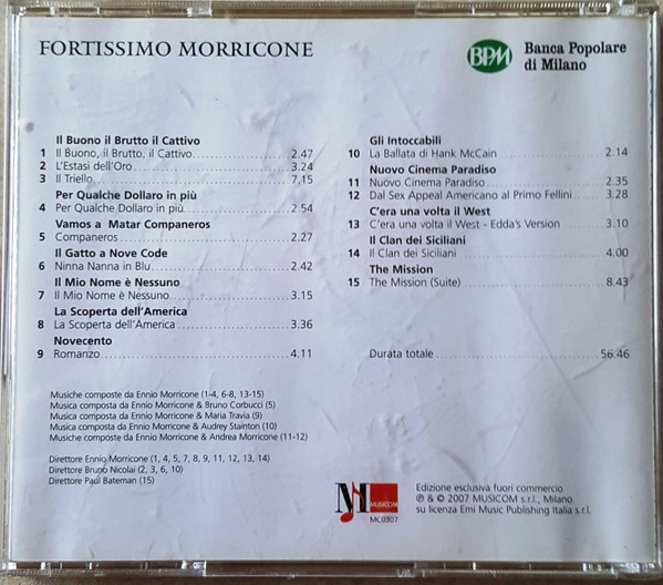 lataa albumi Ennio Morricone - Fortissimo Morricone