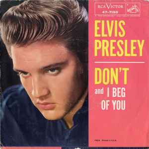 Don't - Elvis Presley With The Jordanaires
