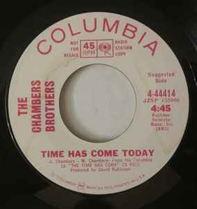 The Chambers Brothers - Time Has Come Today  album cover