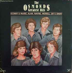 The Osmonds - The Osmonds Greatest Hits album cover