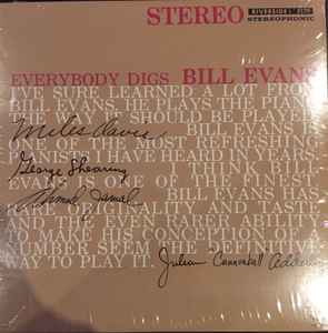 Bill Evans Trio – Everybody Digs Bill Evans (2015, Vinyl) - Discogs