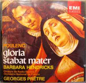 Francis Poulenc - Gloria, Stabat Mater album cover