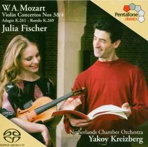 Portada de album Wolfgang Amadeus Mozart - Violin Concertos Nos 3&4 - Adagio K.261 - Rondo K.269