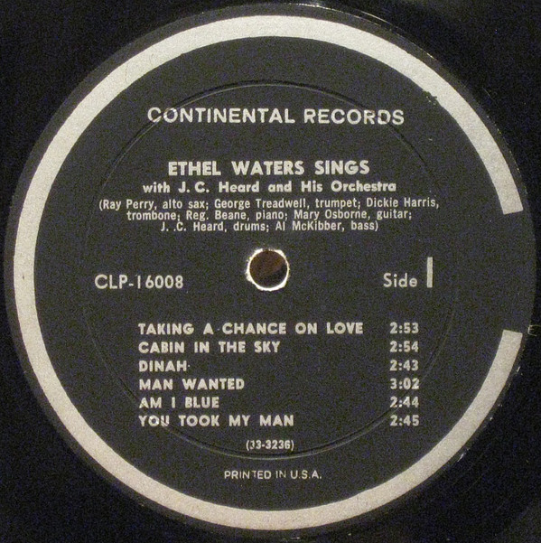 lataa albumi Ethel Waters - Ethel Waters Sings Great Jazz Stars
