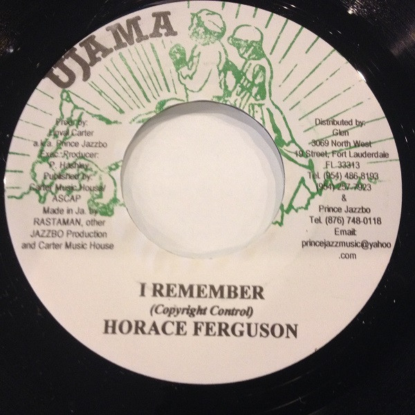 descargar álbum Horace Ferguson - I Remember