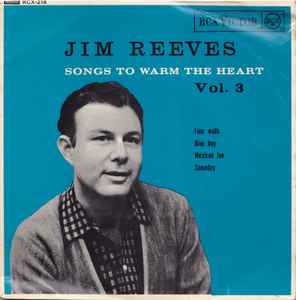 Jim Reeves - Songs To Warm The Heart Vol. 3 album cover