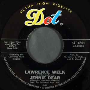 Lawrence Welk And His Orchestra - Jennie Dear / Down Down Down Down! album cover