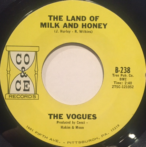 lataa albumi The Vogues - The Land Of Milk And Honey