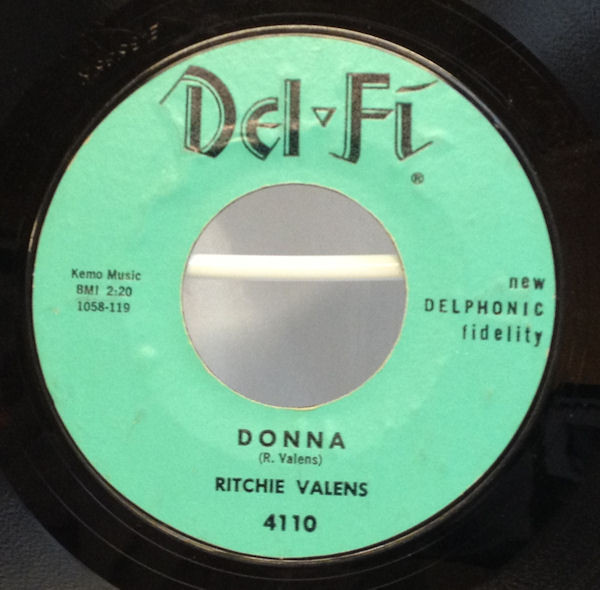 Ritchie Valens – Donna / La Bamba (1958, Forest Green Labels