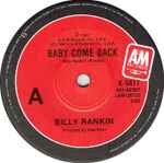 Cover of Baby Come Back, 1983, Vinyl