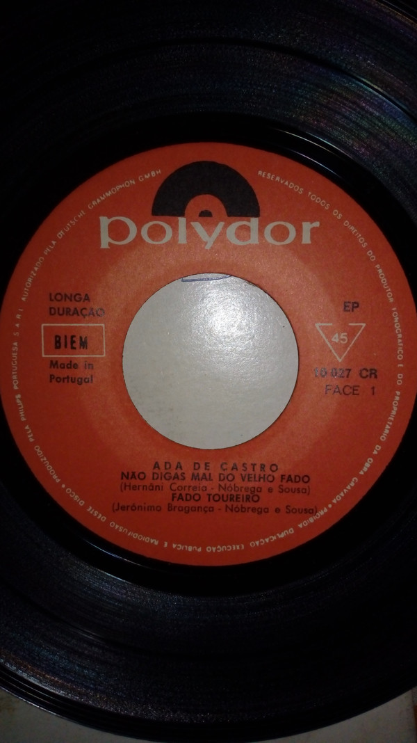 descargar álbum Ada De Castro - Não Digas Mal Do Velho Fado