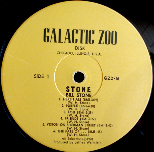 Bill Stone - Stone | Galactic Zoo Disk (GZD#16) - 3