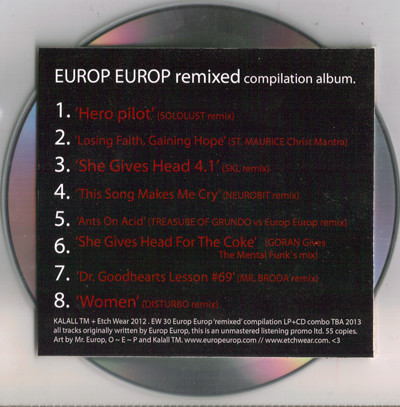 last ned album Europ Europ - Remixed Sampler