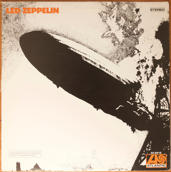 LED ZEPPELIN 1969 ORIGINAL REEL TO REEL AMPEX / ATLANTIC 8216 3.75