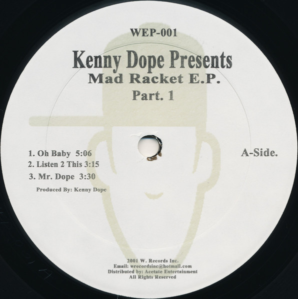 Kenny Dope – Mad Racket E.P. (Part. 1) (Vinyl) - Discogs