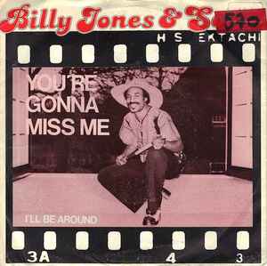 Billy Jones (3) - You're Gonna Miss Me album cover