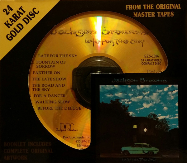Jackson Browne – Late For The Sky (1993, Gold, CD) - Discogs