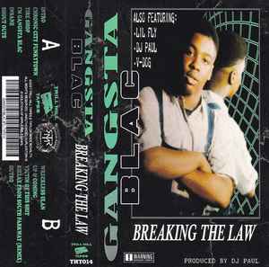 Gangsta Blac - Breaking The Law album cover