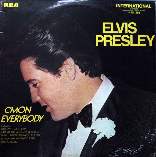 Elvis Presley – C'mon Everybody (1971, Vinyl) - Discogs