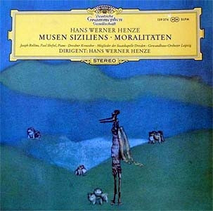 descargar álbum Hans Werner Henze - Musen Siziliens Moralitäten