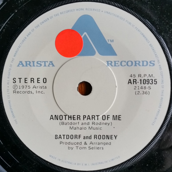 Album herunterladen Batdorf And Rodney - You Are A Song