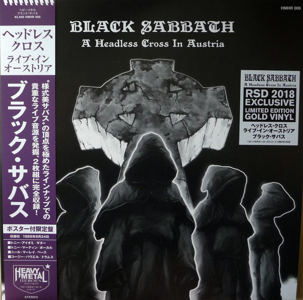 Black Sabbath – A Headless Cross In Austria (2018, White, Vinyl