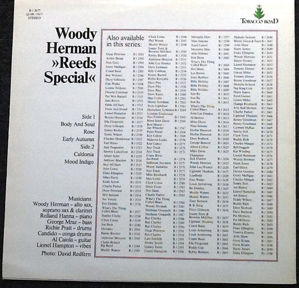 ladda ner album Woody Herman - Reeds Special