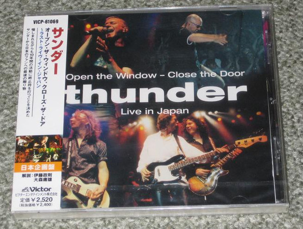 Thunder – Open The Window - Close The Door: Live In Japan (2000 