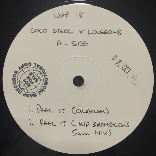 Coco Steel And Lovebomb – Feel It (1992, Vinyl) - Discogs