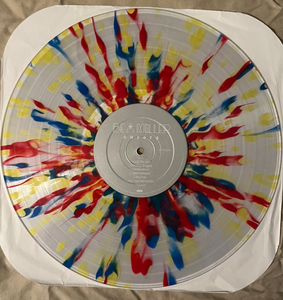Bea Miller – Aurora (2018, Clear/Red, Yellow and Blue Splatter 