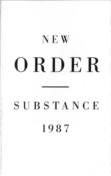 New Order – Substance (1988, Embossed, Vinyl) - Discogs