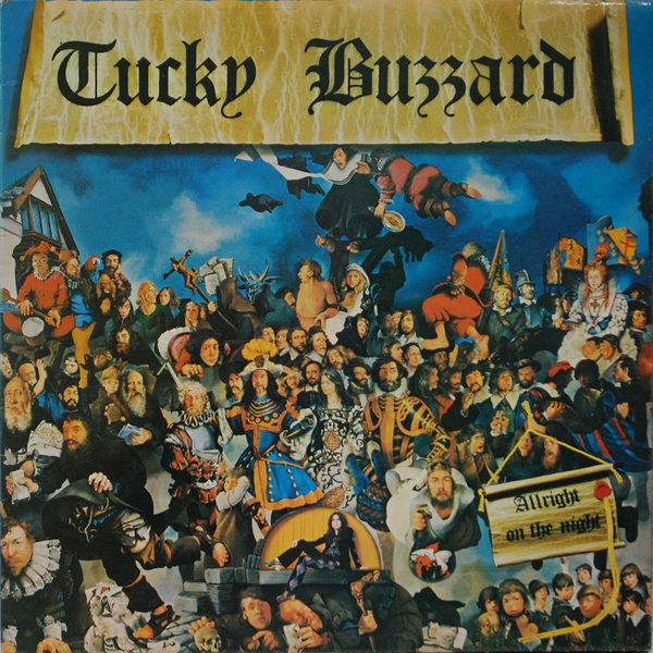 Tucky Buzzard – Allright On The Night (1973, Vinyl) - Discogs