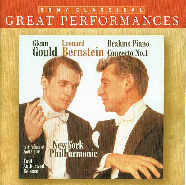 Glenn Gould, Leonard Bernstein, New York Philharmonic - Brahms 
