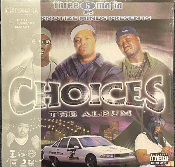 Three 6 Mafia – Choices: The Album (2022, Clear, Obi, Vinyl