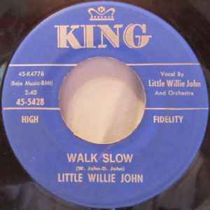 Little Willie John - Walk Slow / You Hurt Me album cover