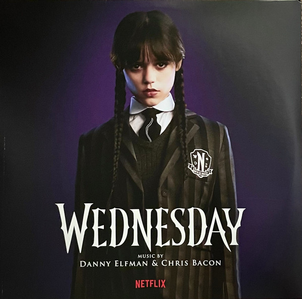 Wednesday Series Movie Vinyl Soundtrack 2 LP Purple Goth Smoky Shadow  Netflix