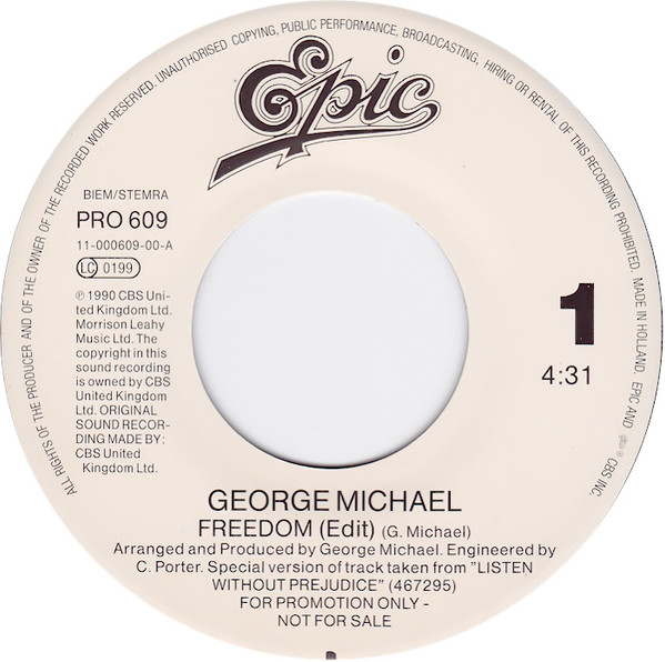 lataa albumi George Michael - Freedom Edit