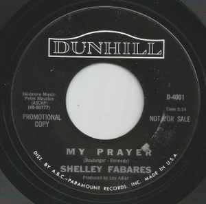 Shelley Fabares - My Prayer album cover