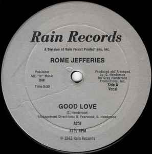 Good Love - Rome Jefferies