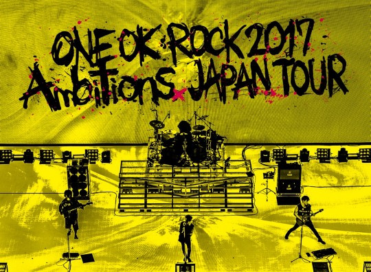 One Ok Rock – One Ok Rock 2017 “Ambitions” Japan Tour (2018, Blu 