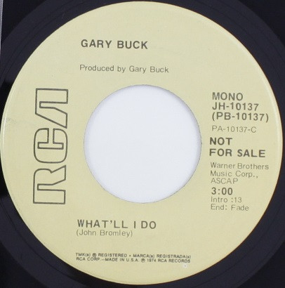 baixar álbum Gary Buck - Whatll I Do