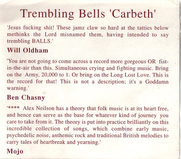 last ned album Trembling Bells - Carbeth
