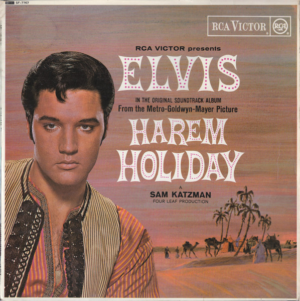 Elvis Presley - Harum Scarum (1965) (Image: discogs.com)