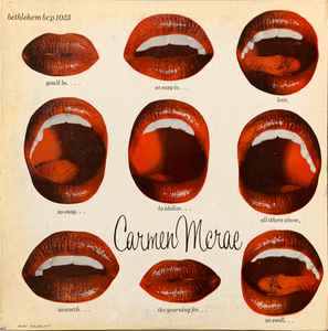 Carmen McRae with Mat Mathews Quartet And Tony Scott Quartet