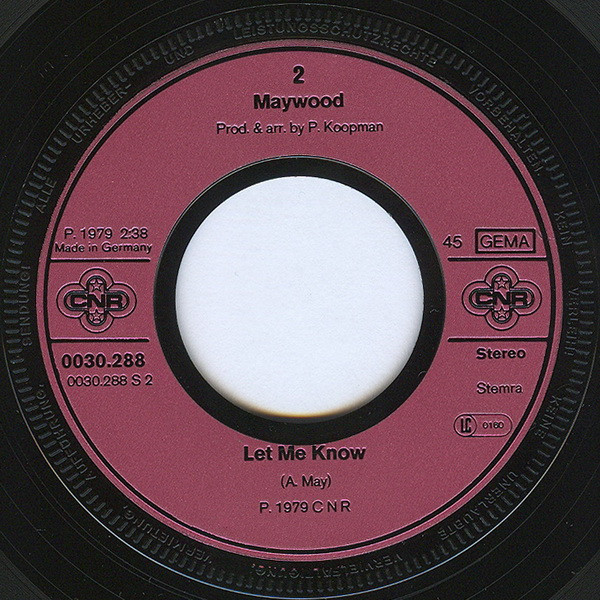 descargar álbum Maywood - Mother How Are You Today