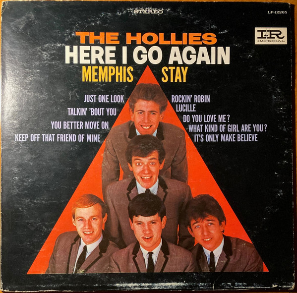 The Hollies Here I Go Again 1966 Green Vinyl Discogs