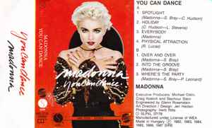 Madonna – You Can Dance (1987, Vinyl) - Discogs