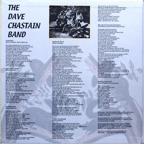 descargar álbum The Dave Chastain Band - Rockin Roulette