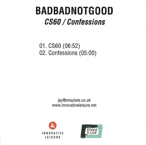 télécharger l'album BadBadNotGood - Cs60 Confessions